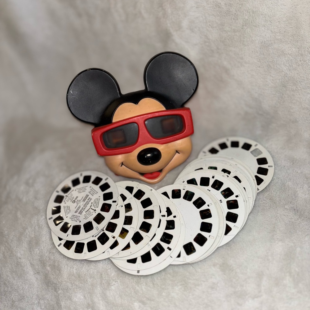 ✨🎞️🐭Vintage Mickey Mouse View-Master with Reels 🎞️🐭 ✨